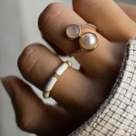 Lamill Stacking Ring, Size 7 - Picture 2 of 3